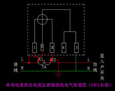單相電表怎么接線(xiàn)